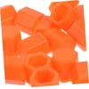 ETHZZLE Silicone Car Wheel Nut Cover 15mm Glow In the Dark Wheel Lug Nut