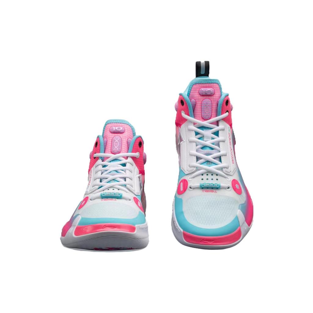 Li-Ning Way of Wade 10 South Beach Men Sneakers Pink ABAS115-11
