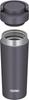 Безопасный термос для воды с вакуумной изоляцией, мобильный стакан с ручкой для переноски, 420 мл, металлик, серый MGY [модель для посудомоечной машины] JOV-420