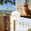 Sparkling Sun Catcher with Chain Reflective Stunning Visual Effect Vibrant Color Window Hanging Pendant Party Decoration