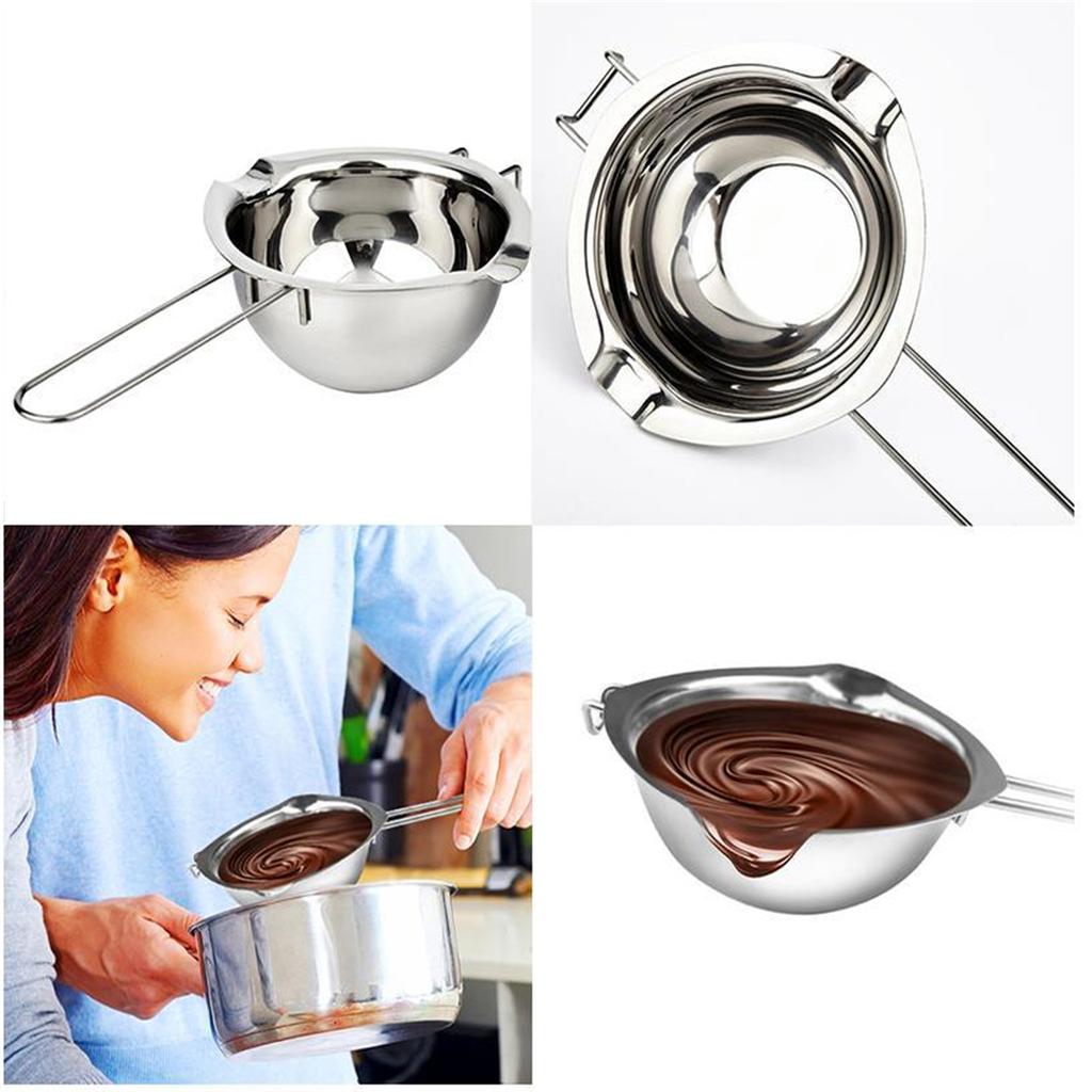 201 Stainless Steel Melting Pot Kitchen Milk Chocolate Butter Bowl Boiler Cooking Accessories
