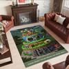 Minecraft Personalized Name Floor Mat Perfect For Balcony Living Rooms Foyer Playrooms Antislip Carpet Anime Office Decor Wedding Party Gift
