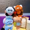 Stuffed Animal Couple Keyring Gifts Hanging Ornament Stuffed Pendant  Backpack Pendant
