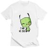 Kawaii Invader Zim футболка с рисунком Happy Hug Ready Zim Image милая футболка с рисунком унисекс женская футболка в стиле ретро футболка большого размера