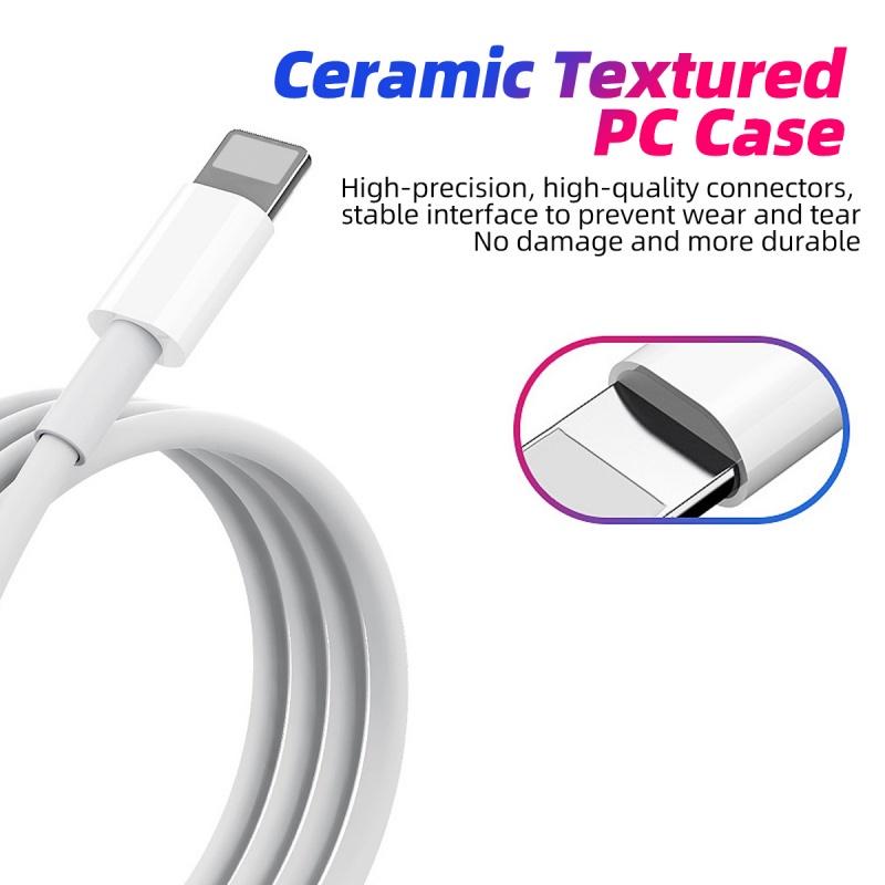 FONKEN Кабель USB C для зарядки iPhone 11 12 для iPad Зарядное устройство PD типа C Провод для быстрой зарядки для Macbook и телефонный кабель IOS