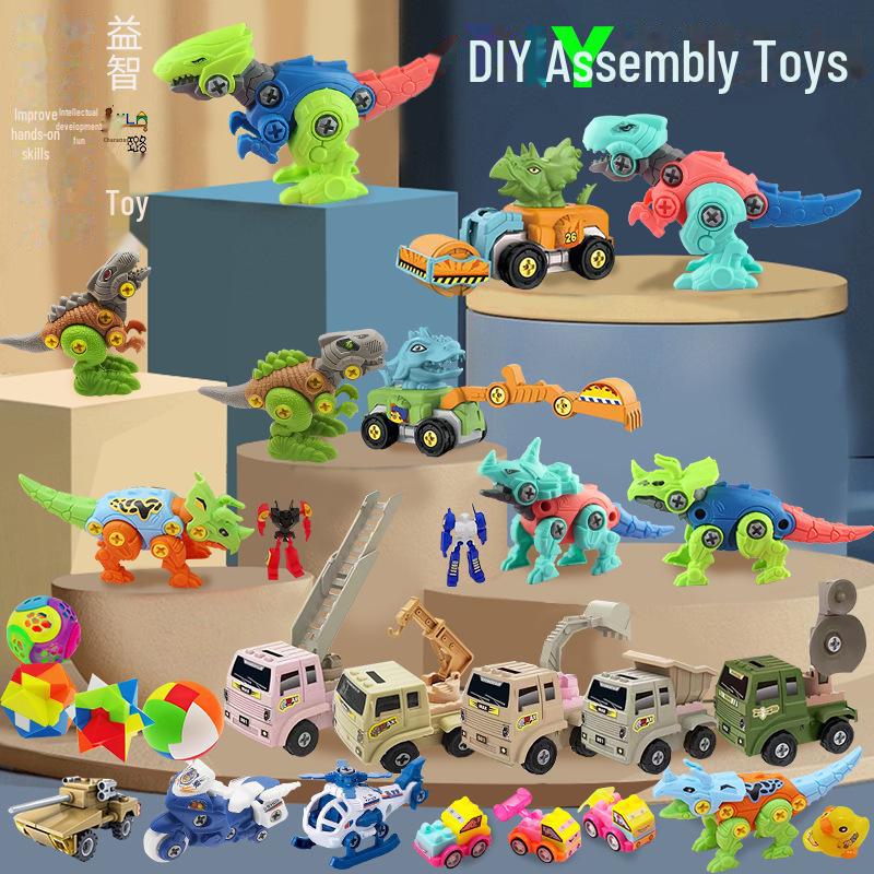 3D-пазлы с динозаврами для детей — развивающие подарки для детского сада своими руками