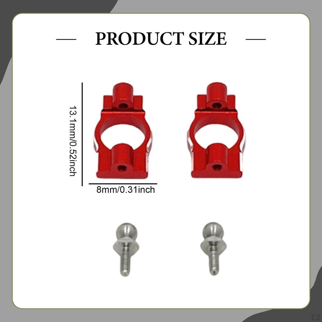 C-Shaped Steering Blocks for RC Cars – Easy Installation Professional Modification Spare