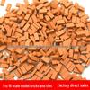 Ручная работа 1:Кирпичи красные, масштаб 1:16, для DIY микро-ландшафта, песочного стола, строительства