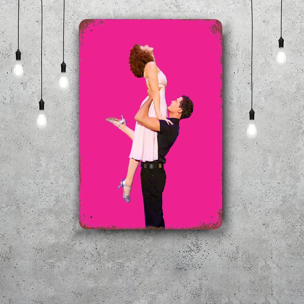 dirty dancing Movie Decor Poster Vintage Tin Sign Metal Sign Decorative Plaque for Pub Bar Man Cave Club Wall Decoration