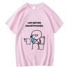 Funny Graphic Tees Y2k Tops Fashion Funny Printed TShirt Print Cotton Oversized Classic T Shirts Casual LooseTops Unisex