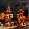 Halloween Christmas Multi-layer Paper Cake Stand Decoration