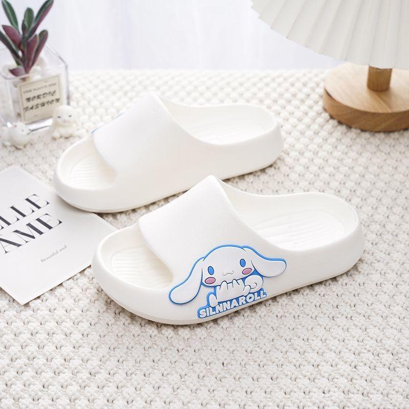 Очаровательные детские тапочки в мультяшном стиле, удобные, нескользящие, мягкие шлепанцы из ЭВА для девочек, разных цветов и размеров, идеально подходят для дома.