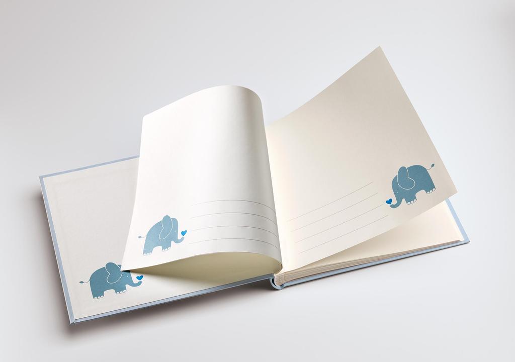 Baby Album Baby Animal, In 2 Colors 28X25 Cm