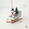 Practical Sleigh Ornament Christmas Sled Car Handcrafts Tree Pendant for Wedding Fireplace