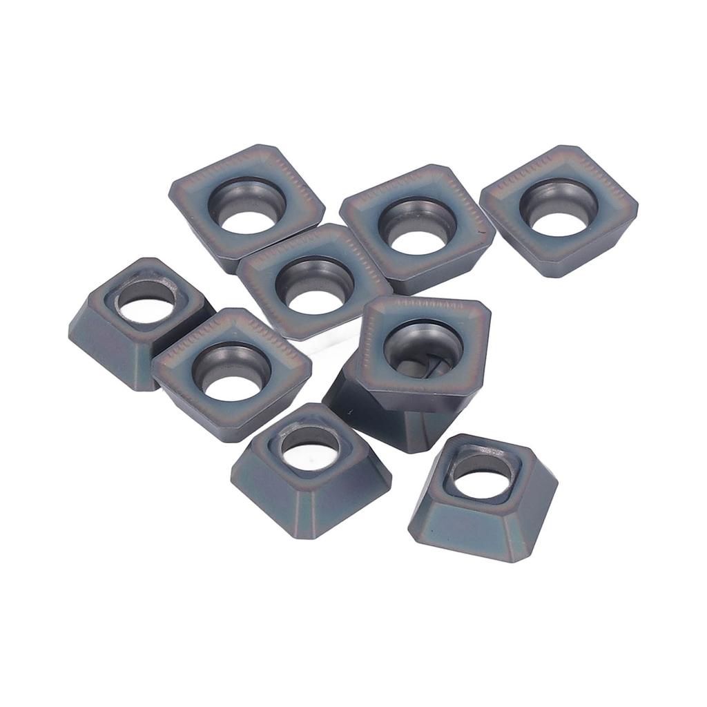 10 шт. твердосплавные пластины с покрытием, токарные пластины с ЧПУ, зажимные лезвия для фрезерного станка