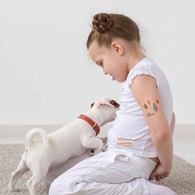 10 шт. временные татуировки Ид Мубарак наклейки Рамадан Карим украшения исламские мусульманские товары для вечеринок Ид детский подарок 2023 Новый HMM