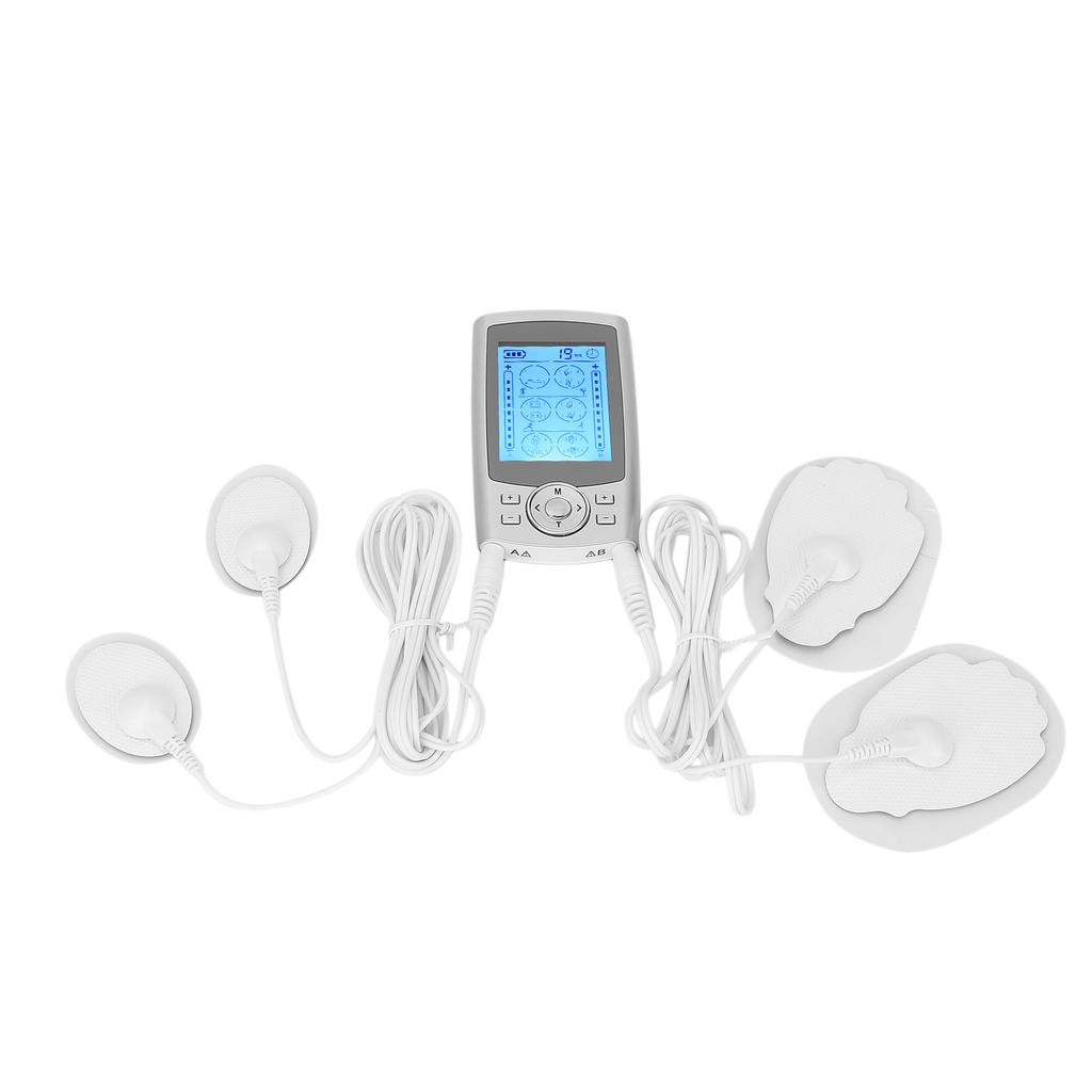 24 Modes TENS Massager Rechargeable Pulse Muscle Stimulation Massager for Back Knee Neck 110‑240VUK