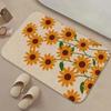 Rubber Non-slip Fine Linen Floor Mat Kitchen Entry Door Home Bathroom Floor Mat Cartoon Bathroom Floor Mat