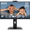 Монитор ПК - MSI - Pro MP275QPDG - 27 дюймов - 2560 x 1440 - ЖК Черный