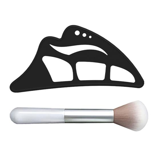 Инструмент для нанесения трафарета для теней для век для начинающих, многоразовый помощник для нанесения теней с кисточкой для макияжа, руководство по нанесению теней для век, шаблон для нанесения теней для век