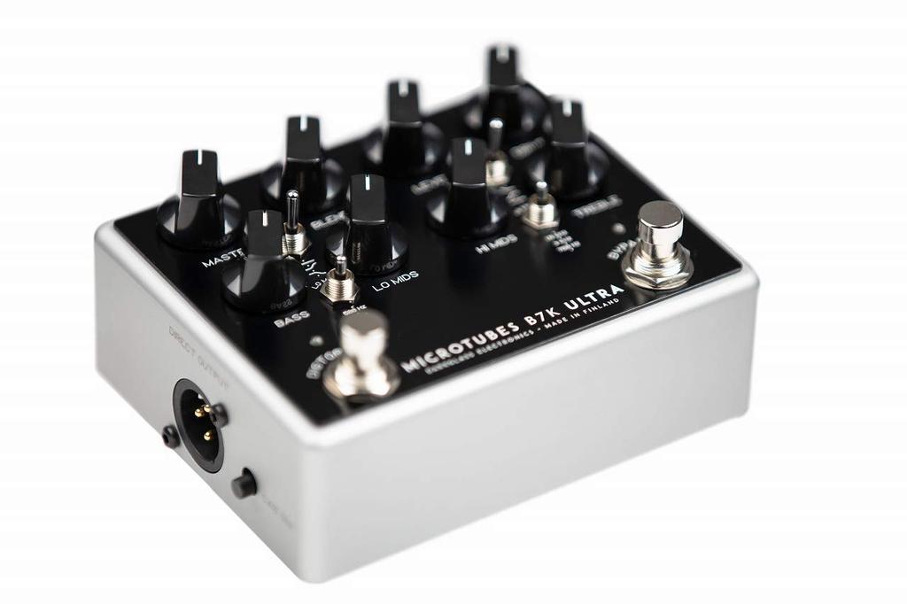 Darkglass Electronics Darkglass Electronics Эффекторный басовый вход AUX, оборудованный моделью Microtubes B7K Ultra V2 с входом AUX Overdrive/Preamp []
