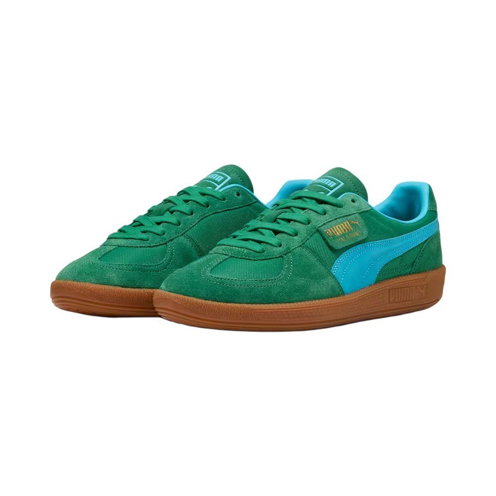 Puma Palermo Винтаж Обновление Унисекс Архивный Зеленый Яркий Аквамарин 401364-01