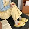 Fashion Women Indoor Bathroom Slippers 2025 Summer New Cute Cartoon Duck Soft EVA Anti-slip Couples Outdoor Home Shower Beach Slides