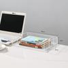 A4 Настольная полка для документов Штабелируемый органайзер для лотков для писем Подставка для журналов Офисные принадлежности