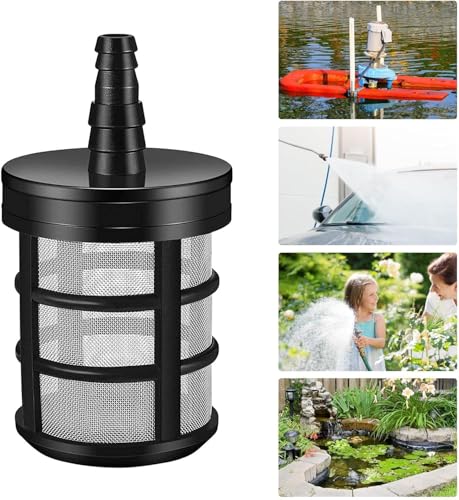 YUET 15-метровый всасывающий шланг из сосны с быстроразъемным соединением и фильтром для моек высокого давления серий Kärcher K2, K3, K4, K5, K6, K7 и Bosch AQT, ПВХ 3-слойный H