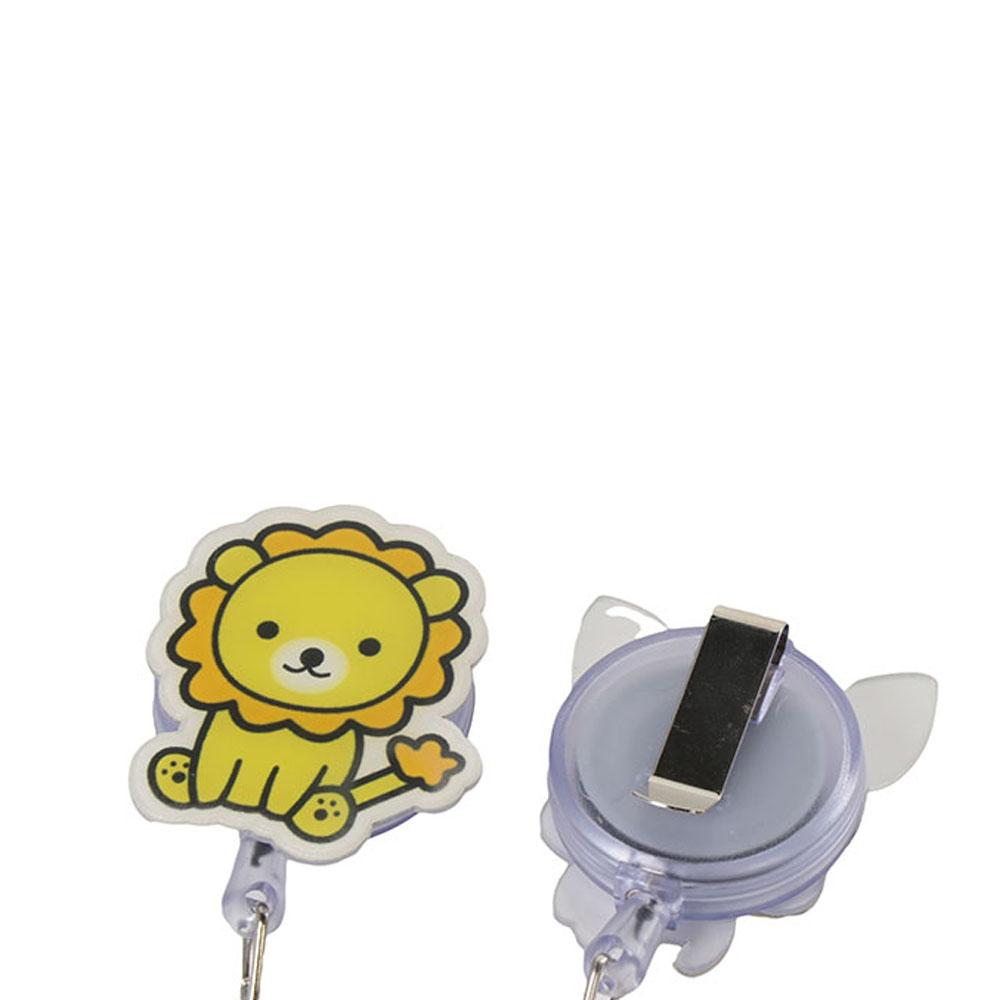 Кошка Щенок Собака Бейджхолдер Мультяшные Животные Легкая Выдвижная Пряжка Медсестра Бейдж Ролик Использование в Больнице