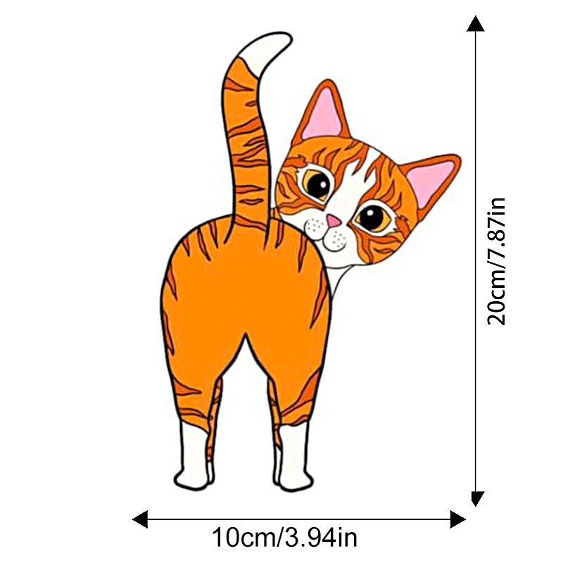 1 шт. забавная забавная вешалка для кошек креативная кошачья задница милая декоративная вешалка для полотенец крючок для кошек настенный крючок