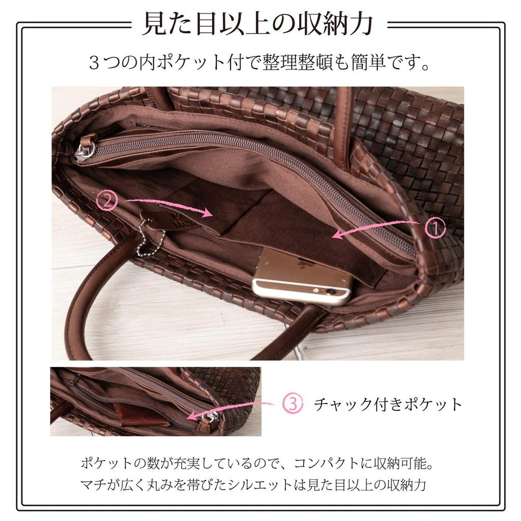 СУМКА от Imai Bag Настоящая кожаная сумка из конской кожи с плетением День уважения к пожилым [IMAI 1977] Женская, сетчатая, элегантная, для повседневной носки, стильная,