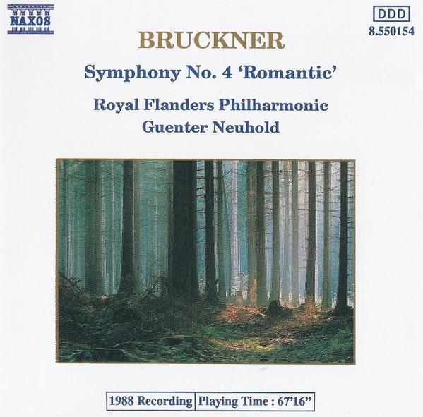 CD РОЯЛ ФЛАНДРИЯ ФИЛ. НЕЙХОЛЬД Симфония №4 Брукнера 8550154 Naxos 1988 Европа Классика Б/у