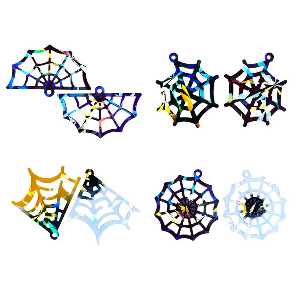 Spiderweb Mold Handmade Earring Pendant Silicone Mold DIY Holographic Resin Mold for DIY Keychain Jewelry