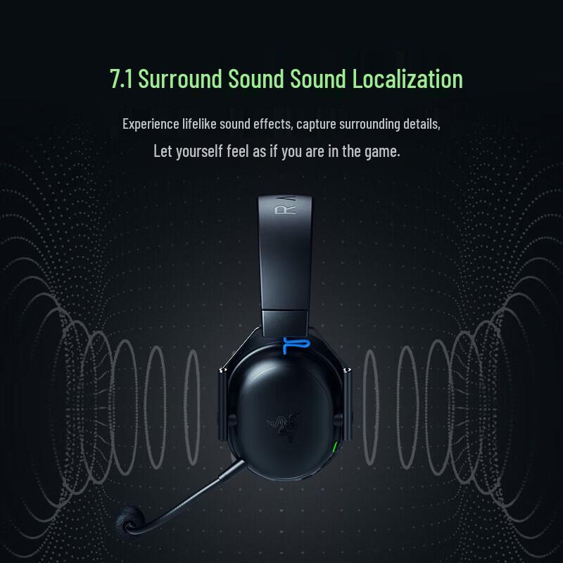 Беспроводная игровая гарнитура Razer BlackShark V3 X Ultimate с тремя режимами