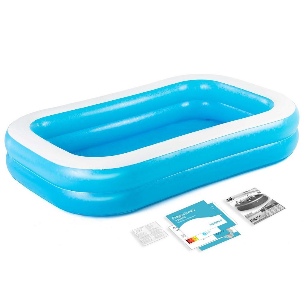 Inflatable Family Pool 262 X 175 X 51 Cm Bestway 54006