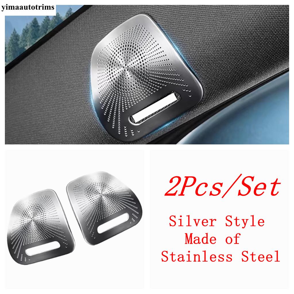 Front Triangle Pillar A Speaker Audio Loudspeaker Sound Frame Cover Trim Accessories For BYD Sealion 7 Sea lion 07 EV 2024 2025