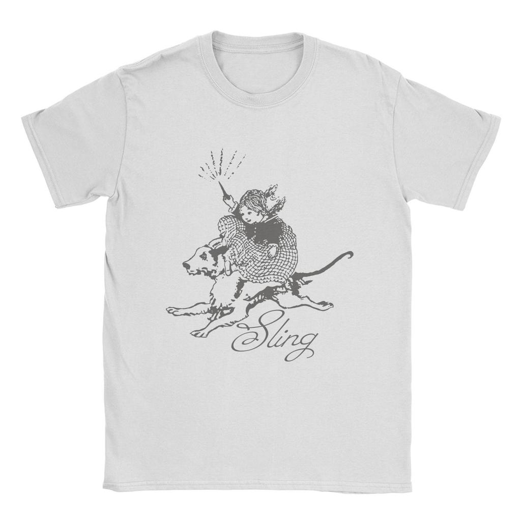 Винтажные футболки Clairo Sling North American Tour Мужские с круглым вырезом 100% хлопок Футболка с коротким рукавом Футболка Большого размера Одежда