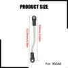Stainless Steel Rod Link Linkage Replacements, Servo Linkage, RC Steering for SCX10 II 90046