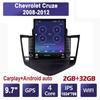 9,7-дюймовый автомобильный радиоприемник для Chevrolet Cruze 2008-2012 Android 2 DIN Tesla вертикальный экран Carplay авто радио мультимедийный плеер 2 + 32 ГБ