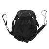 Front Dog Backpack Soft Breathable Portable Legs Out Puppy Carrier Bag for Travel Walking XL Black