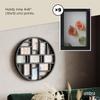 Umbra LUNA Photo Frame, Black, 9-Panel, Multi-Plate Photo Display