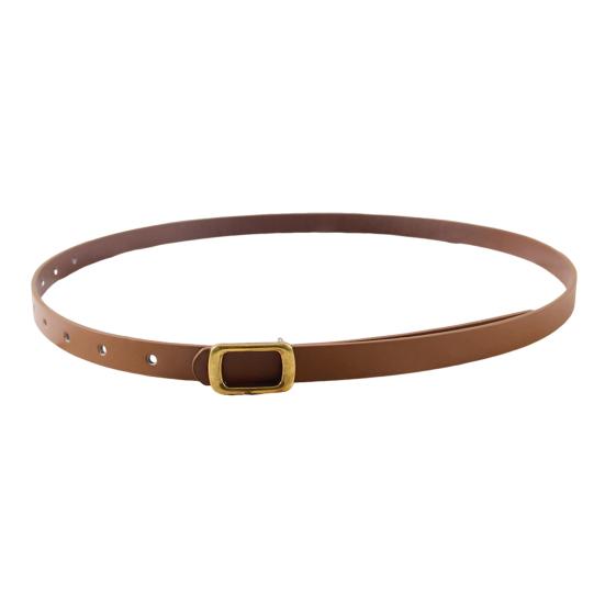 Ремень женский из искусственной кожи, регулируемая длина, пояс в стиле ретро, декоративный ремень для джинсов, повседневная одежда для офиса и вечеринок