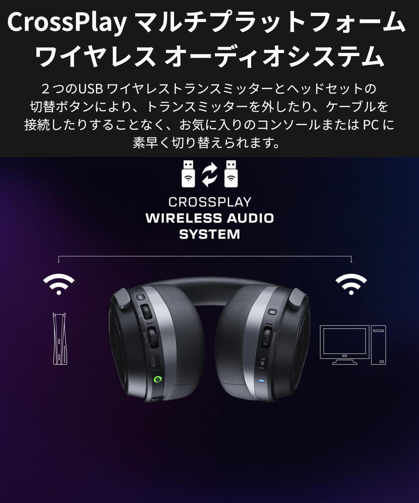 TURTLE BEACH Stealth 700 Gen 3 Игровая гарнитура для ПК с 2 одновременными беспроводными аудиоканалами, 60-мм драйверы, ИИ-шумоподавление, Время работы от батареи, Гарантия производителя, Дистрибьютор, Гарнитура,