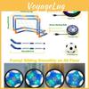 Hovering Hockey Football Toy Set Rechargeable Led With Goal For Childrens Gift