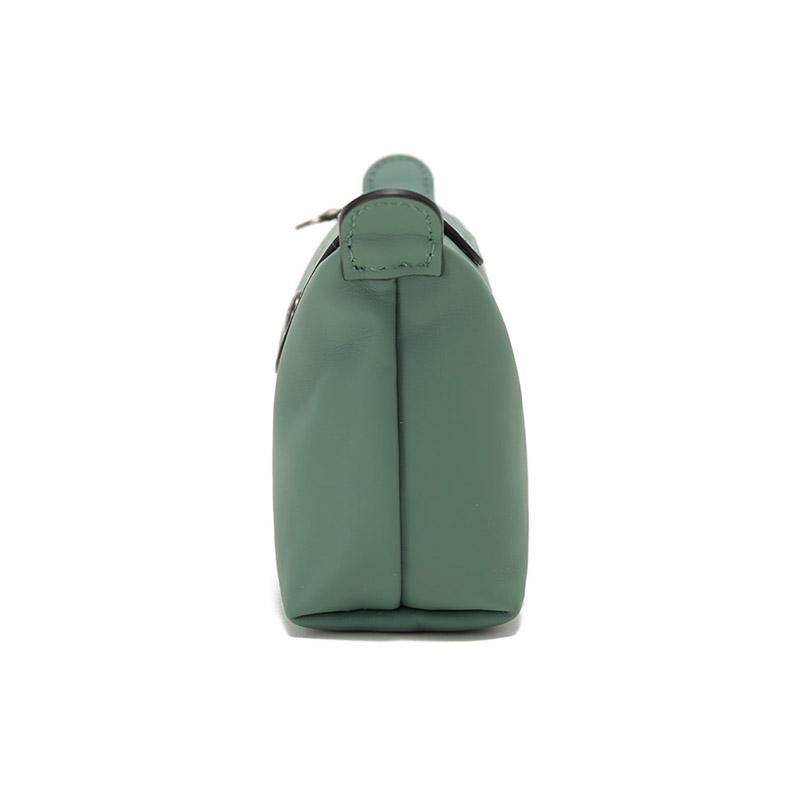 Longchamp Le Pliage Xtra Застежка-молния и кнопка Кожаная сумка-пельмень Клатч женский 34174987D90