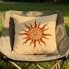 Retro Modern Sun Cushion Cover Soft Reversible Durable Pillow Cover MultiScene Use for Home Car Daily Comfort