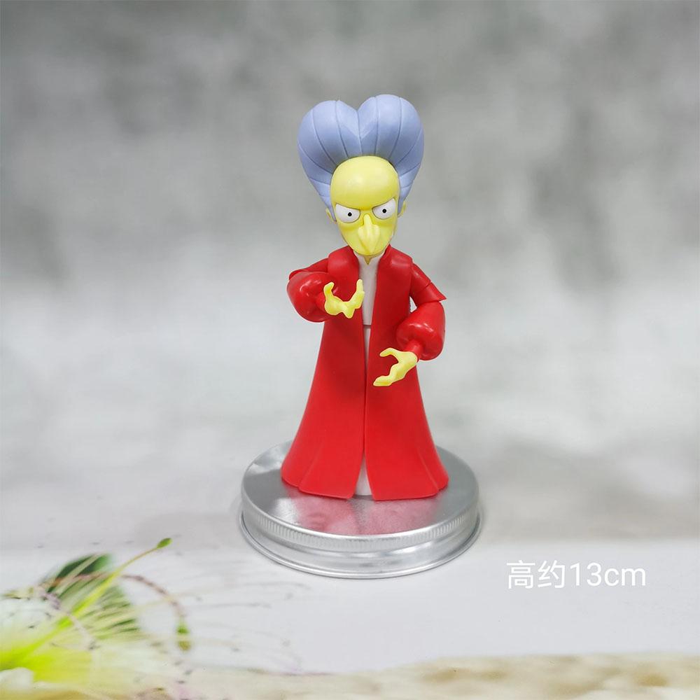 Television Anime Simpsonses Family Homer Bart JOJO Marge Lisa JAKKS Action Figure Toys Collection Dolls Model Gifts