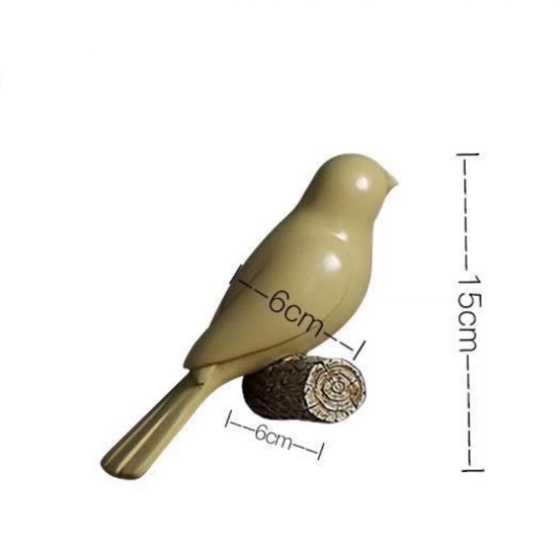 Минималистичное скандинавское 3D украшение на стену в виде птицы из смолы – Домашний декор