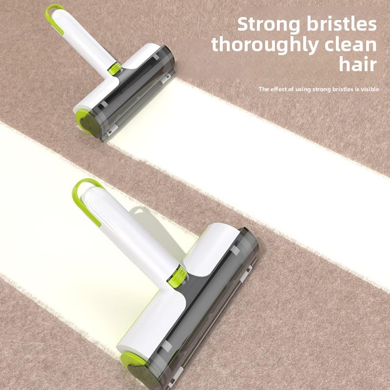 New Pet Roller Hair Removal Brush with Electrostatic Double-Sided Suction and Sticky Artifact